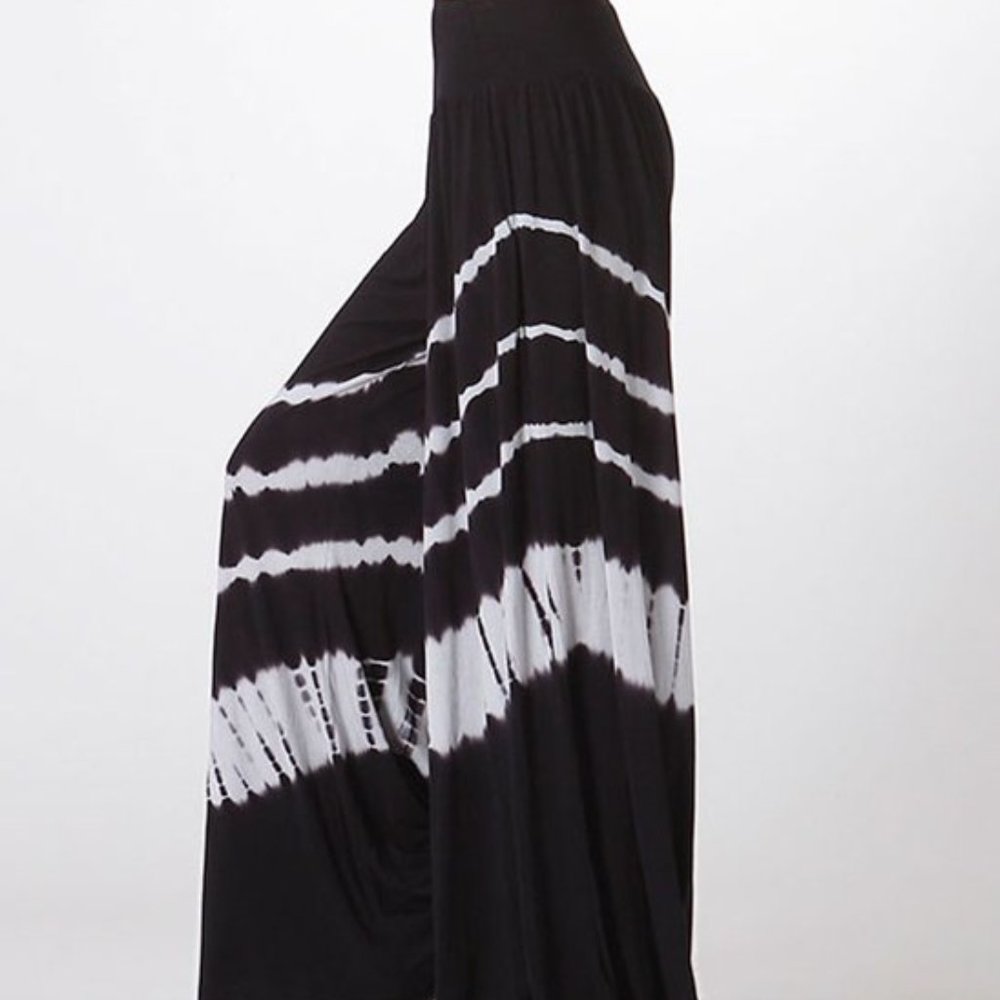 New UrbanX Gray and White Palazzo Pant